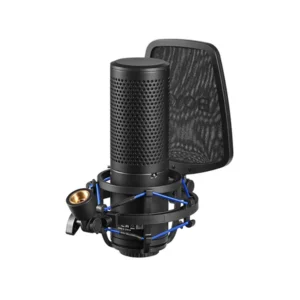 BOYA BY-M1000 Pro Multi-Pattern Condenser Microphone – XLR Studio Mic for Recording, Podcasts, Voiceovers & Vocals
