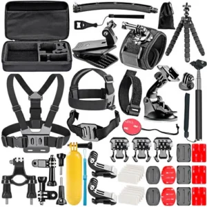 Gopro Accessories Bundle Kit 50 Units in 1 Bundle, Accessories kit for Gopro Cameras