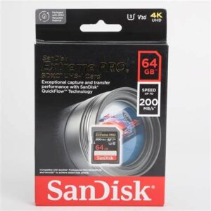 SanDisk 64GB/128GB/256GB 200MB/s Extreme PRO SD Card