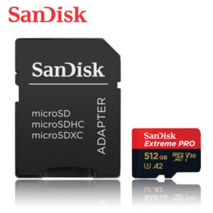 SanDisk 64GB/128GB/256GB/512GB 200MBps Extreme PRO MICRO SD Card