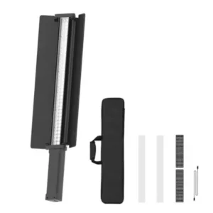 Mamen SL-B06 RGB Handheld LED Stick Light, 24W 2500K-9900K with Retractable Bandoor
