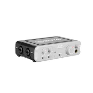 BY-AM1 Dual-Channel Audio Mixer for XLR Microphones