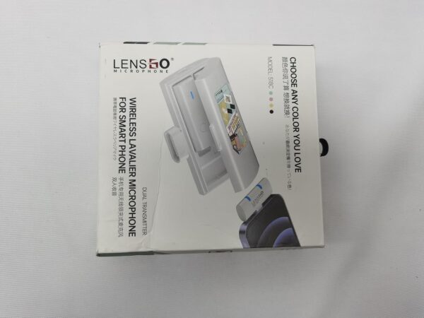LENSGO 518C Wireless Lavalier Microphone for Type C Mobile with 5 Colors - Image 6