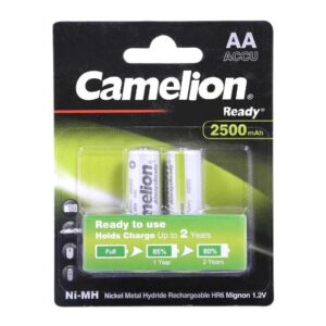 Camelion Re-Chargeable Cell AA 2500mah (Two Cells Pack)