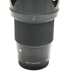 Sigma 16mm f1.4 for Sony Used Condition 9/10