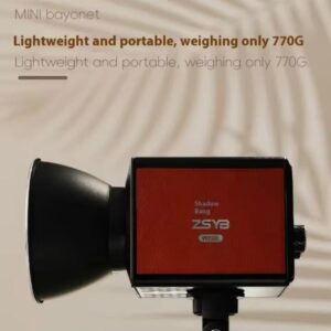 ZSYB W80Bi – Portable Handheld LED Light with 11,200mAh Built-in Battery