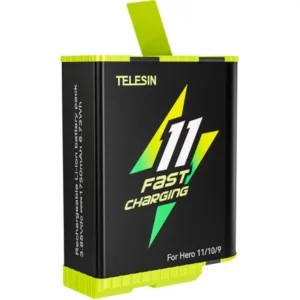 TELESIN Fast Charging Battery 1750mAh for GoPro HERO 12/11/10/9 FCB-B11