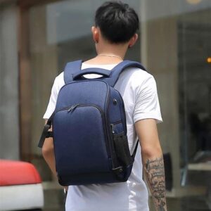 Camera Backpack DL9 Medium size Denim Fabric (Imported)