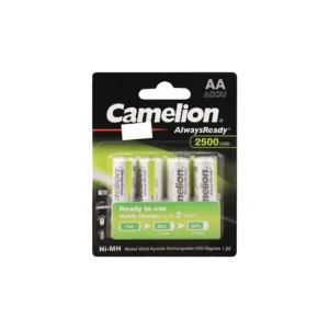 Camelion Re-Chargeable Cell AA 2500mah (Four Cells Pack)