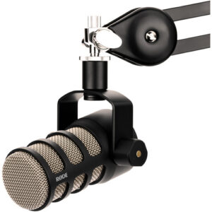 RODE PodMic XLR Dynamic Podcasting Microphone, Broadcast Mic for Streaming, Voiceover & Studio Recording (Black)