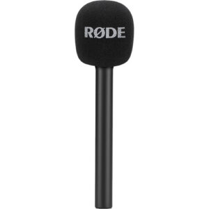 RØDE Interview GO Handheld Mic Adapter – Converts Wireless Transmitters into Professional Handheld Interview Mic