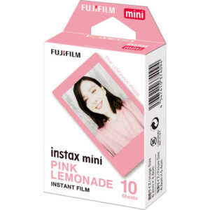 Fujifilm Instax Mini (PINK LEMONADE) Instant Films 10 Sheets, for Mini Evo, Instax Mini 12,11,10,9