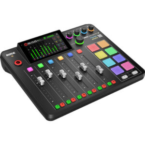 RODECaster Pro II All-in-One Audio Production Studio for Podcasting, Advanced Mixer & Recorder (Black)
