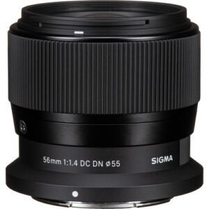 Sigma 56mm f/1.4 DC DN Contemporary Lens for Nikon Z Mount – Lightweight APS-C Portrait Prime