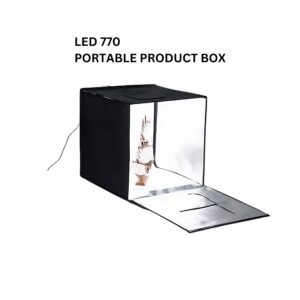 Life of Photo LED770 28” inches Portable Photo Studio Box for Product Photography