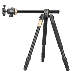 Triopo Q999H Transverse Professional Tripod with Monopod & Ball Head – 360° Macro Shooting