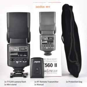 Godox TT560II Flash Speedlite with Trigger Manual Compatible with Sony/Canon/Nikon