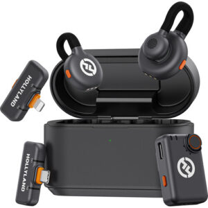 Hollyland LARK M2S Ultimate Combo – 2-Person Wireless Microphone for Camera & Mobile