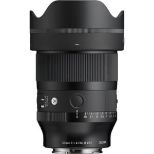 Sigma 35mm f1.4 DG II Art Lens for Sony E Mount – Full-Frame Prime Lens