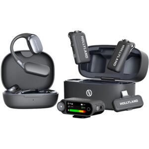 Hollyland LARK MAX 2 Wireless Microphone System – Professional 32-Bit Audio for Serious Creators