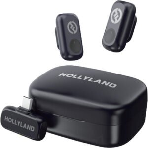 Hollyland LARK A1 Duo Wireless Microphone for Type C Mobiles with Charging Case