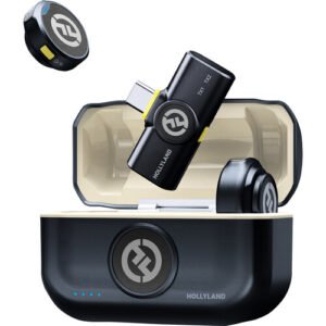 Hollyland LARK M2 DUO USB C Wireless Microphone – Tiny Size, Professional Sound
